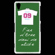 Coque Sony Xperia Z2 Demi de mêlée Bonus offensif-défensif Vert