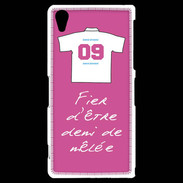 Coque Sony Xperia Z2 Demi de mêlée Bonus offensif-défensif Rose