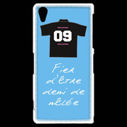 Coque Sony Xperia Z2 Demi de mêlée Bonus offensif-défensif Bleu 2