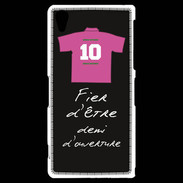Coque Sony Xperia Z2 Demi d'ouverture Bonus offensif-défensif Noir