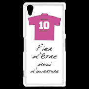 Coque Sony Xperia Z2 Demi d'ouverture Bonus offensif-défensif Blanc