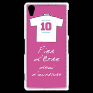 Coque Sony Xperia Z2 Demi d'ouverture Bonus offensif-défensif Rose