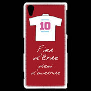 Coque Sony Xperia Z2 Demi d'ouverture Bonus offensif-défensif Rouge