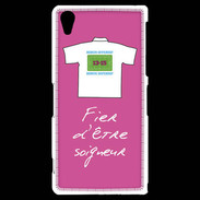Coque Sony Xperia Z2 Soigneur Bonus offensif-défensif Rose