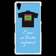 Coque Sony Xperia Z2 Soigneur Bonus offensif-défensif Bleu 2