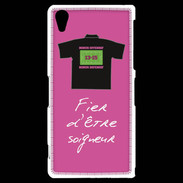 Coque Sony Xperia Z2 Soigneur Bonus offensif-défensif Rose 2