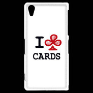 Coque Sony Xperia Z2 I love Cards Club