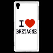 Coque Sony Xperia Z2 I love Bretagne