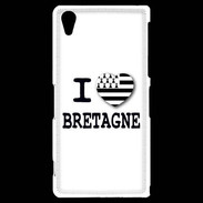 Coque Sony Xperia Z2 I love Bretagne 3