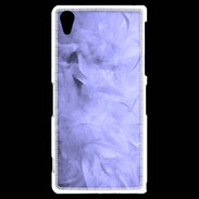 Coque Sony Xperia Z2 Effet de plumes bleues PR