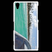 Coque Sony Xperia Z2 Bord de plage en bateau