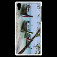 Coque Sony Xperia Z2 DP Barge en bord de plage 2