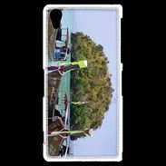 Coque Sony Xperia Z2 DP Barge en bord de plage