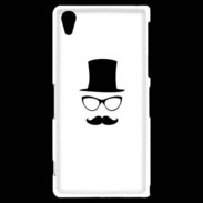 Coque Sony Xperia Z2 chapeau moustache