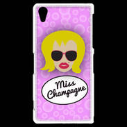 Coque Sony Xperia Z2 Miss Champagne Blonde