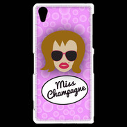 Coque Sony Xperia Z2 Miss Champagne Rousse