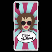 Coque Sony Xperia Z2 Miss Clubbing Chatain