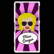 Coque Sony Xperia Z2 Miss Cougar Blonde