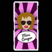 Coque Sony Xperia Z2 Miss Cougar Rousse