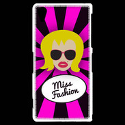 Coque Sony Xperia Z2 Miss Fashion Blonde