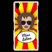 Coque Sony Xperia Z2 Miss Latina Chatain