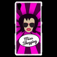 Coque Sony Xperia Z2 Miss Shopping Brune