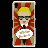 Coque Sony Xperia Z2 Mister Business Blond