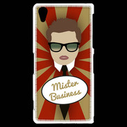 Coque Sony Xperia Z2 Mister Business Chatain