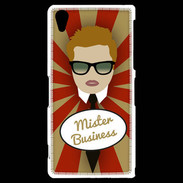 Coque Sony Xperia Z2 Mister Business Roux