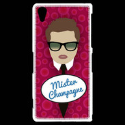 Coque Sony Xperia Z2 Mister Champagne Chatain