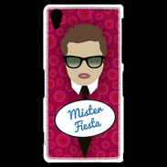 Coque Sony Xperia Z2 Mister Fiesta Chatain