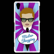 Coque Sony Xperia Z2 Mister Shopping Roux