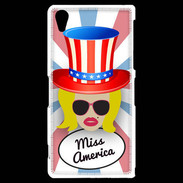 Coque Sony Xperia Z2 Miss USA Blonde