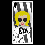 Coque Sony Xperia Z2 Miss Bretagne Blonde