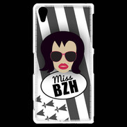 Coque Sony Xperia Z2 Miss Bretagne Brune