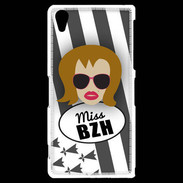 Coque Sony Xperia Z2 Miss Bretagne Rousse