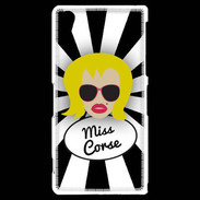 Coque Sony Xperia Z2 Miss Corse Blonde
