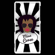 Coque Sony Xperia Z2 Miss Corse Black