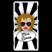 Coque Sony Xperia Z2 Miss Corse Rousse