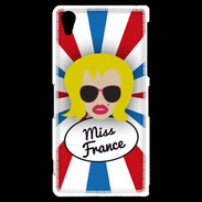 Coque Sony Xperia Z2 Miss France Blonde