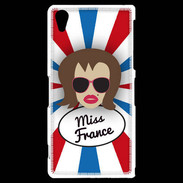 Coque Sony Xperia Z2 Miss France Chatain