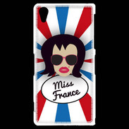 Coque Sony Xperia Z2 Miss France Brune