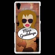 Coque Sony Xperia Z2 Miss Guadeloupe Rousse
