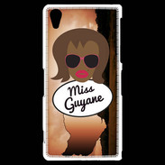 Coque Sony Xperia Z2 Miss Guyane Black