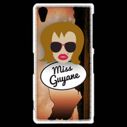 Coque Sony Xperia Z2 Miss Guyane Rousse
