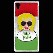 Coque Sony Xperia Z2 Miss Italie Blonde