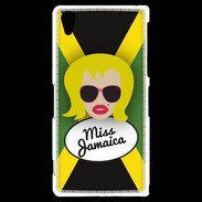 Coque Sony Xperia Z2 Miss Jamaica Blonde