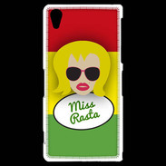 Coque Sony Xperia Z2 Miss Rasta Blonde