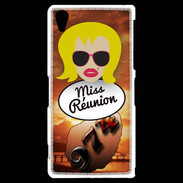 Coque Sony Xperia Z2 Miss Réunion Blonde