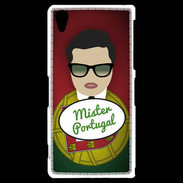 Coque Sony Xperia Z2 Mister Portugal Brun